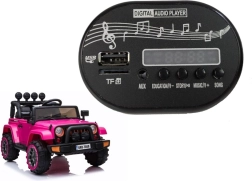 Panel musical para coche infantil eléctrico a batería