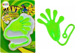 Mano pegajosa elástica slime verde