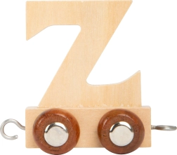 Vagón alfabético de madera Z para vía de tren SMALL FOOT