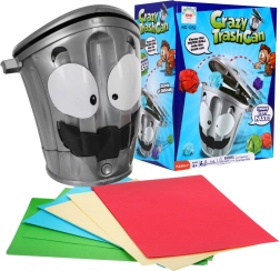 Cubo de basura divertido