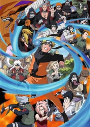 Puzle Premium Plus NARUTO SHIPPUDEN 1000 piezas