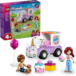 LEGO Friends coche de reparto unicornio con tarta