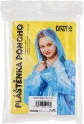 Poncho impermeable de polietileno, talla universal