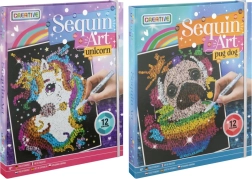 Creación de imágenes por números – unicornio o perrito, 20 × 25 cm