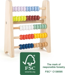 Ábaco de madera small foot Educate