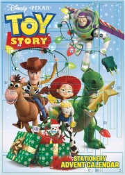 Calendario de adviento de papelería Toy Story