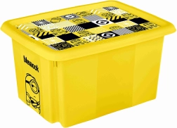 Caja de almacenamiento MIMONI con tapa 15 l