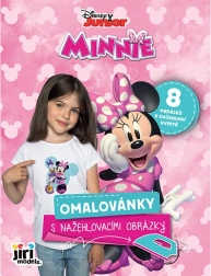 Libro para colorear con imágenes termoadhesivas MINNIE