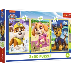 Puzzle 3x50 Nuestros Perritos Trefl