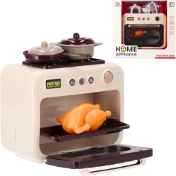 Cocina infantil con accesorios y efectos luminosos y de sonido
