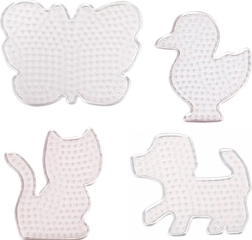Playbox bases para cuentas para planchar – animales, 4 uds.