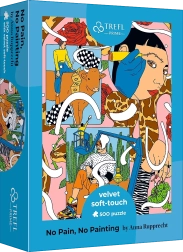 Puzzle Trefl Velvet Soft Touch UFT de 500 piezas – sin dolor, sin pinturas