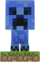 Lámpara LED MINECRAFT – creeper azul (10 cm)