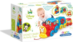 Tren apilable interactivo de Disney de Clementoni