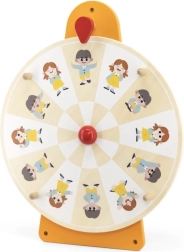 Viga juego de pared – rueda de emociones de madera, FSC, Montessori