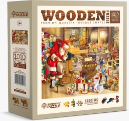 Puzle de madera Wooden City Taller de Santa 1010 piezas