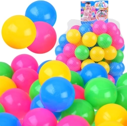 Bolas de colores para piscina 6,5 cm 100 uds