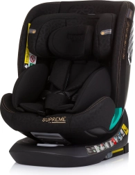 Silla de coche Chipolino Supreme i-Size 40–150 cm Isofix 360 – Obsidian