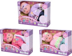 Muñeco bebé blando parlante 28 cm