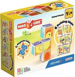 Geomag Magicube animales alegres – cubos magnéticos para niños