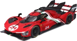 Bburago Ferrari 499P Modificata 1:18 modelo de carreras rojo