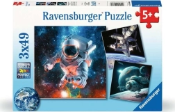 Puzzle Ravensburger exploración del espacio 3x49 piezas
