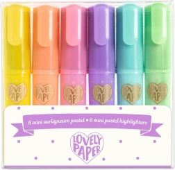 Mini resaltadores pastel Djeco