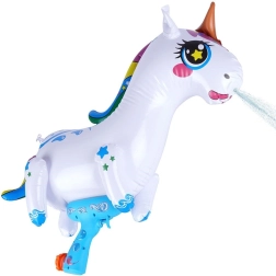 Pistola de agua inflable unicornio Free & Easy