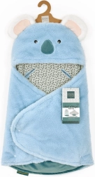 Manta de peluche con capucha Yoca le Koala 70 cm