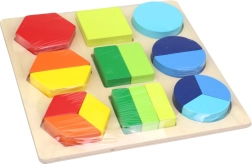 Formas educativas de madera para niños