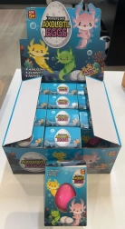 Huevo creciente con ajolote 6,5 cm