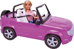 Muñeca con coche de 30 cm