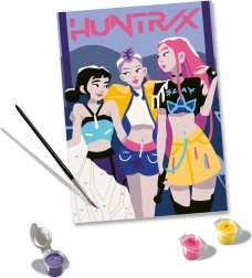 CreArt K-pop: cazadoras de demonios – pintura por números