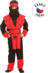 Disfraz infantil de carnaval ninja araña 110–120 cm