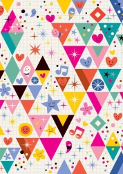 Puzzle Yazz triángulos divertidos 1000 piezas
