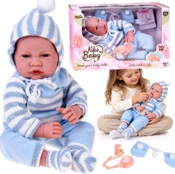 Muñeca bebé parlante con funciones de sonido de 45 cm
