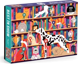 Puzzle Mascotas en la exposición 1000 piezas
