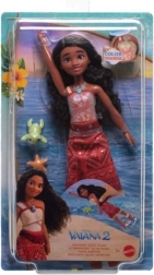 Disney Vaiana 2 – muñeca flotante con cambio de color