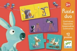 DJECO Rompecabezas Duo Opuestos