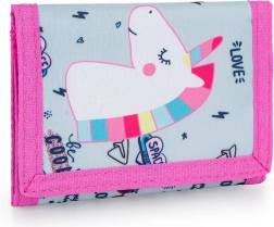 Cartera textil infantil Unicornio