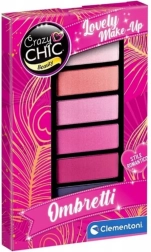 Clementoni Crazy Chic Pink Power paleta de sombras de ojos