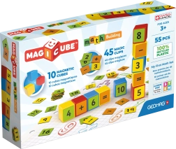 Geomag Magicube juego de construcción matemático de 55 piezas