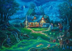 Puzzle Casa encantada 1000 piezas SCHMIDT