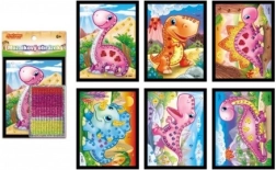 Mosaico Mini Dinosaurio Brillante 10x12 cm