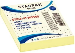 Notas adhesivas Stick-it amarillas 7,5 cm