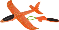 Planeador de espuma con catapulta manual – Naranja