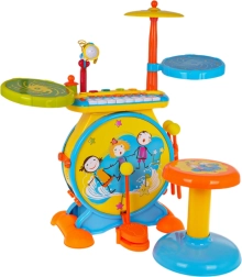Set de batería infantil con teclado Happy Band