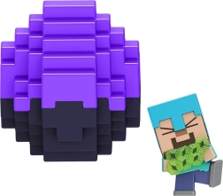 Mini figura coleccionable de MINECRAFT en huevo sorpresa