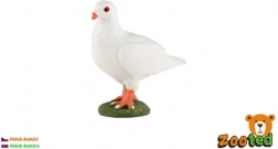 Figura de paloma doméstica 6 cm