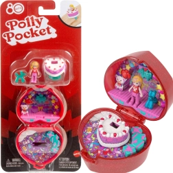 Compacto en forma de corazón de Polly Pocket por el 80.º aniversario de Mattel
